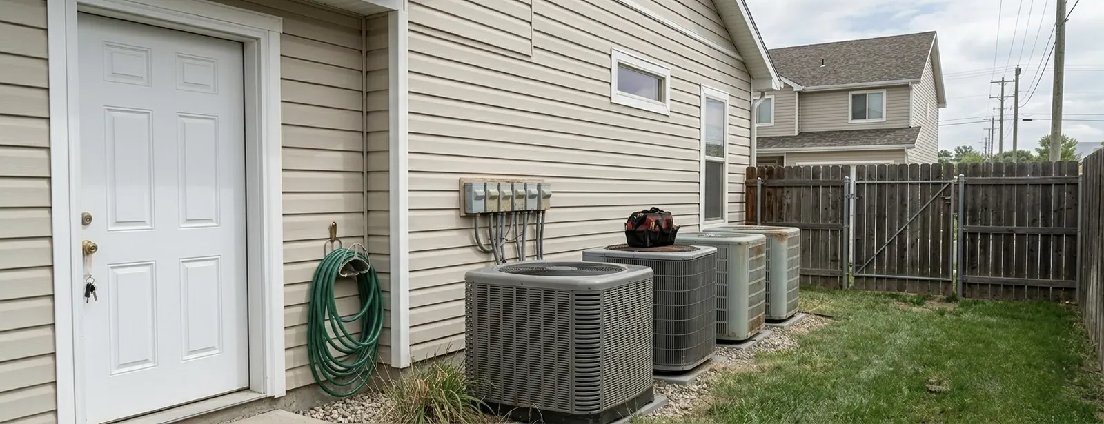 Prodigy Climate Solutions service van in a Massachusetts neighborhood